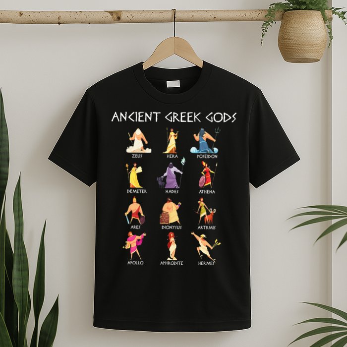 Greek Gods Greek Mythology Ancient Legends T-Shirt