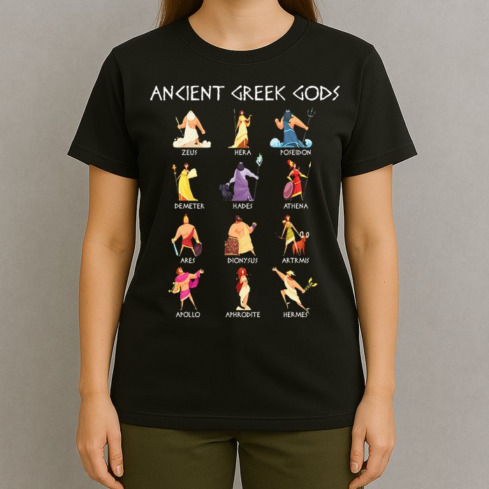 Greek Gods Greek Mythology Ancient Legends T-Shirt