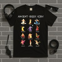 Greek Gods Greek Mythology Ancient Legends T-Shirt