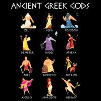 Greek Gods Greek Mythology Ancient Legends T-Shirt