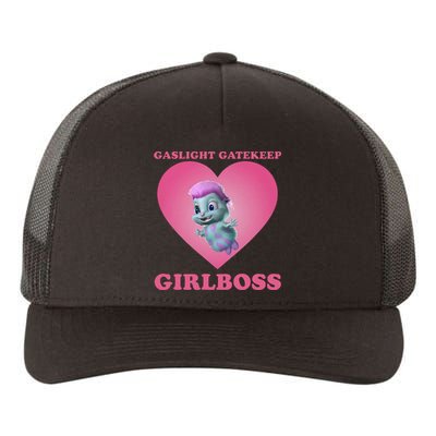 Gaslight Gatekeep Girlboss Bibbles Beliefs Gaslight Gatekeep Girlboss Yupoong Adult 5-Panel Trucker Hat