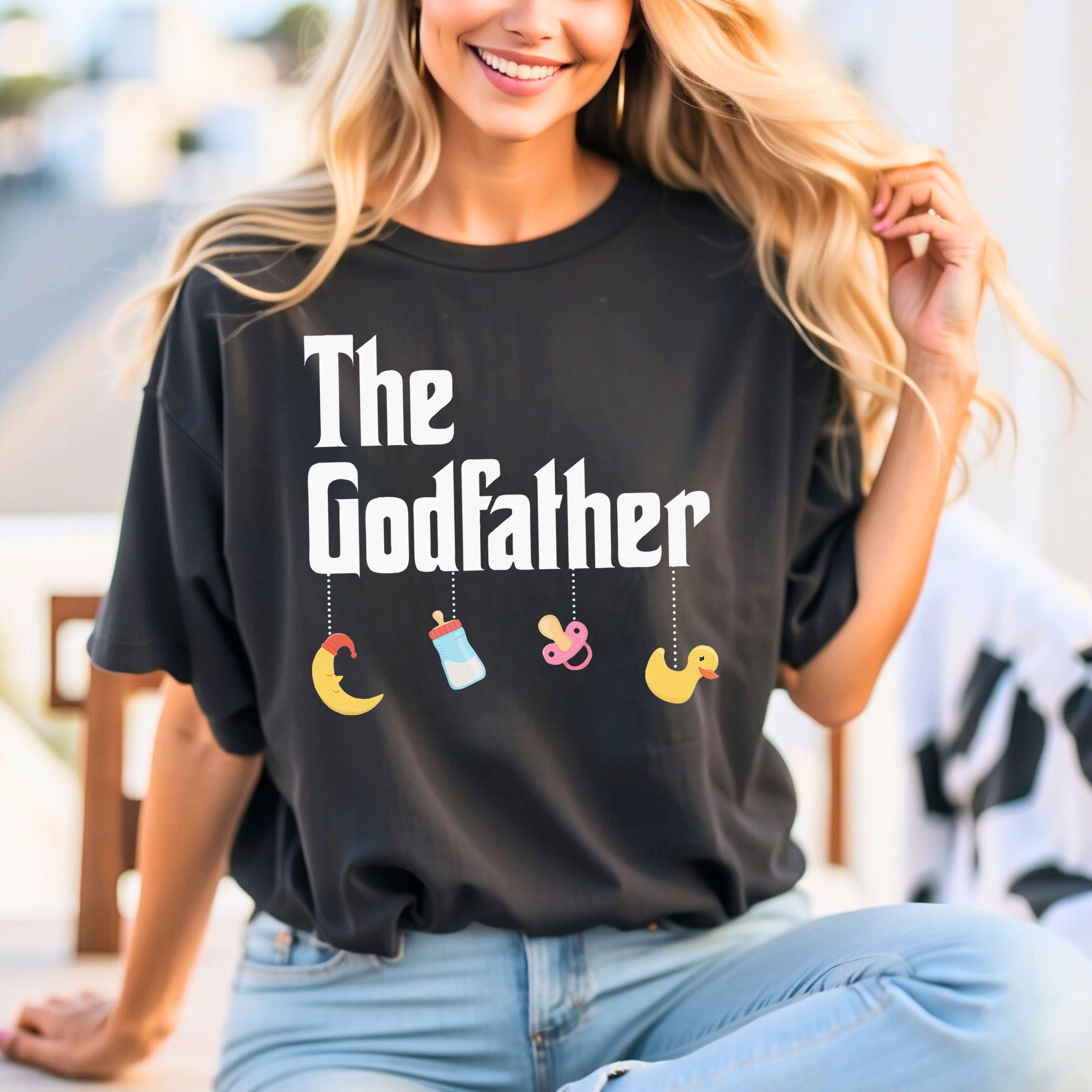 Godfather Godson Goddaughter Godchild Godparent Comfort Colors T-Shirt