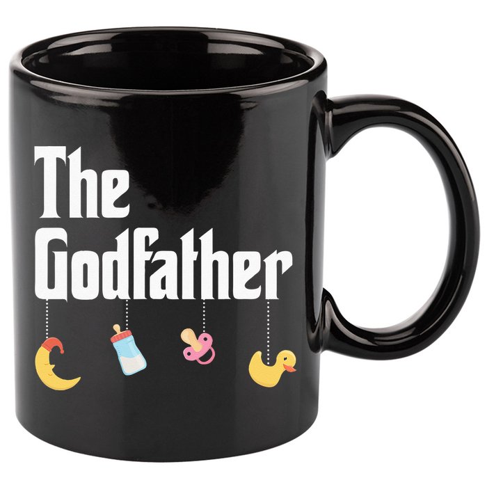 Godfather Godson Goddaughter Godchild Godparent 11oz C Handle Ceramic Mug