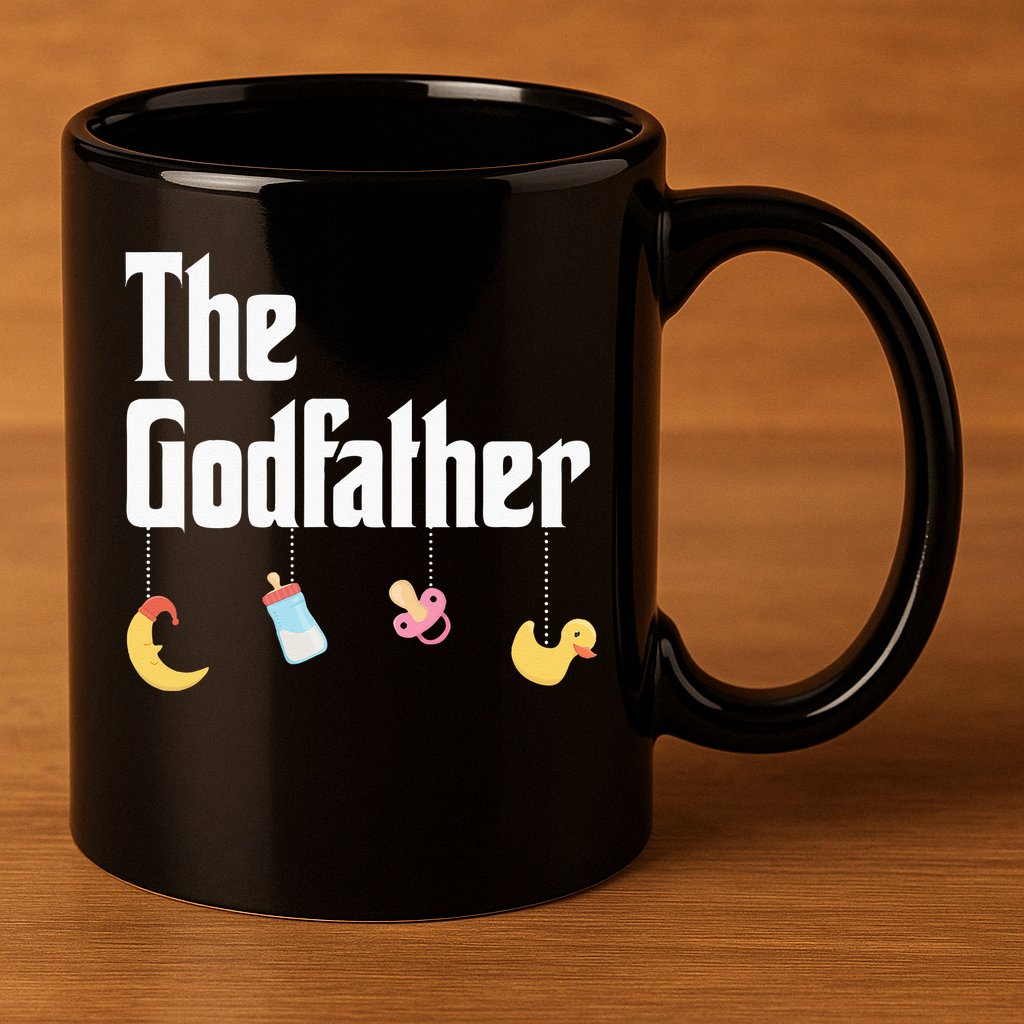 Godfather Godson Goddaughter Godchild Godparent 11oz C Handle Ceramic Mug