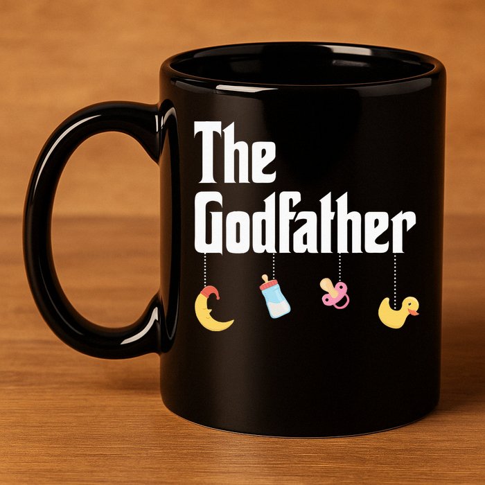 Godfather Godson Goddaughter Godchild Godparent 11oz C Handle Ceramic Mug