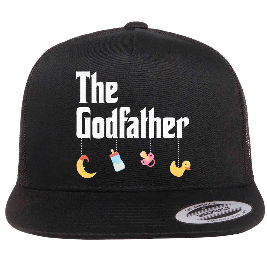 Godfather Godson Goddaughter Godchild Godparent Flat Bill Trucker Hat