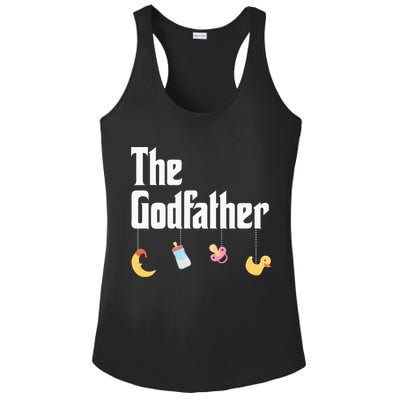 Godfather Godson Goddaughter Godchild Godparent Ladies PosiCharge Competitor Racerback Tank