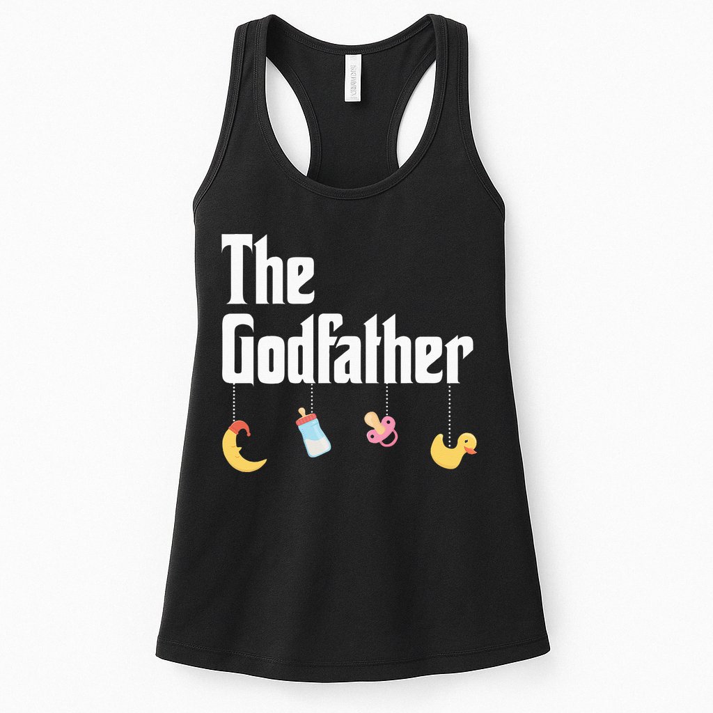 Godfather Godson Goddaughter Godchild Godparent Womens Tank Top