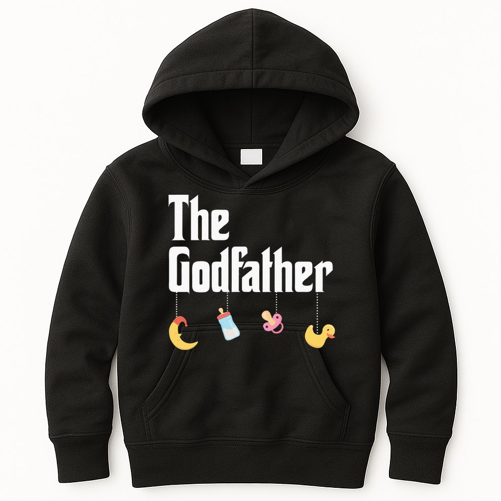 Godfather Godson Goddaughter Godchild Godparent Kids Hoodie