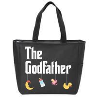 Godfather Godson Goddaughter Godchild Godparent Zip Tote Bag