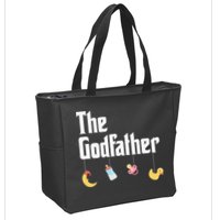 Godfather Godson Goddaughter Godchild Godparent Zip Tote Bag