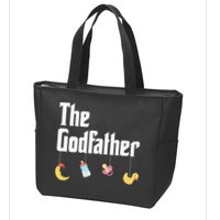Godfather Godson Goddaughter Godchild Godparent Zip Tote Bag