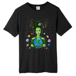 Gaia Greek Goddess Mother Earth Day Hippie Environt Witch Gift Tall Fusion ChromaSoft Performance T-Shirt