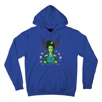 Gaia Greek Goddess Mother Earth Day Hippie Environt Witch Gift Hoodie