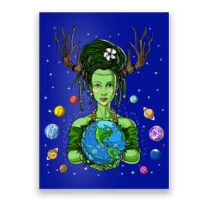 Gaia Greek Goddess Mother Earth Day Hippie Environt Witch Gift Poster