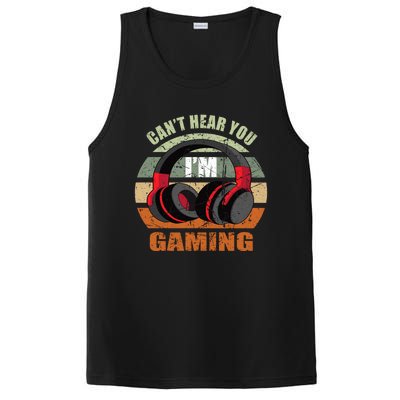 Gamer Gift Headset Funny Can't Hear You I'm Gaming Gift Great Gift PosiCharge Competitor Tank