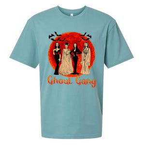 Ghoul Gang Horror Goth Queens Halloween Bride Funny Retro Sueded Cloud Jersey T-Shirt