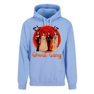 Ghoul Gang Horror Goth Queens Halloween Bride Funny Retro Unisex Surf Hoodie