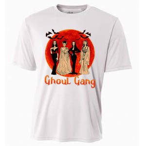 Ghoul Gang Horror Goth Queens Halloween Bride Funny Retro Cooling Performance Crew T-Shirt