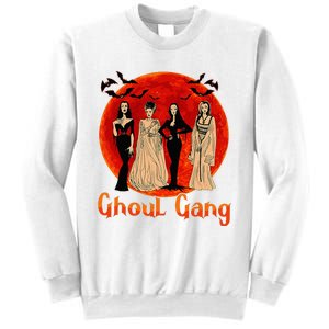 Ghoul Gang Horror Goth Queens Halloween Bride Funny Retro Sweatshirt