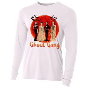 Ghoul Gang Horror Goth Queens Halloween Bride Funny Retro Cooling Performance Long Sleeve Crew