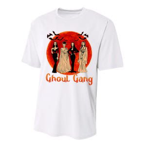 Ghoul Gang Horror Goth Queens Halloween Bride Funny Retro Performance Sprint T-Shirt