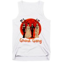 Ghoul Gang Horror Goth Queens Halloween Bride Funny Retro Tank Top