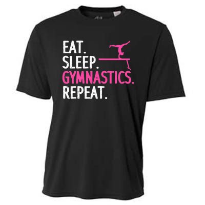 Gymnastics Gymnast Handstand Tumbling Cooling Performance Crew T-Shirt