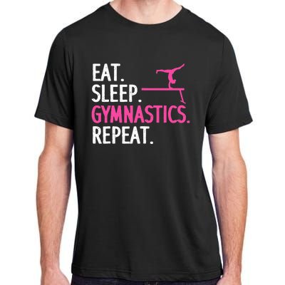 Gymnastics Gymnast Handstand Tumbling Adult ChromaSoft Performance T-Shirt