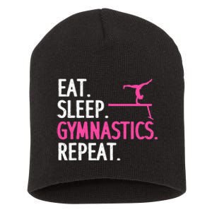 Gymnastics Gymnast Handstand Tumbling Short Acrylic Beanie