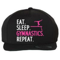 Gymnastics Gymnast Handstand Tumbling Wool Snapback Cap