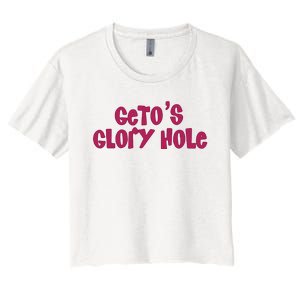 Getos Glory Hole Women's Crop Top Tee