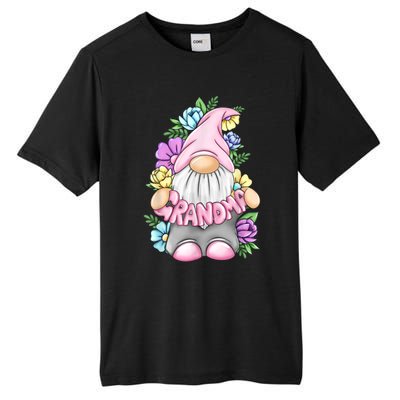 Gnome Grandma Happy Easter Day Art Flower For Mom Gnomies Tall Fusion ChromaSoft Performance T-Shirt