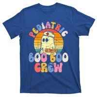 Groovy Ghost Halloween Pediatric Rn Nurse Boo Boo Crew Gift T-Shirt