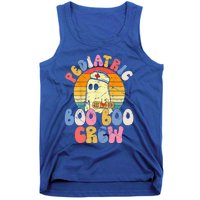 Groovy Ghost Halloween Pediatric Rn Nurse Boo Boo Crew Gift Tank Top