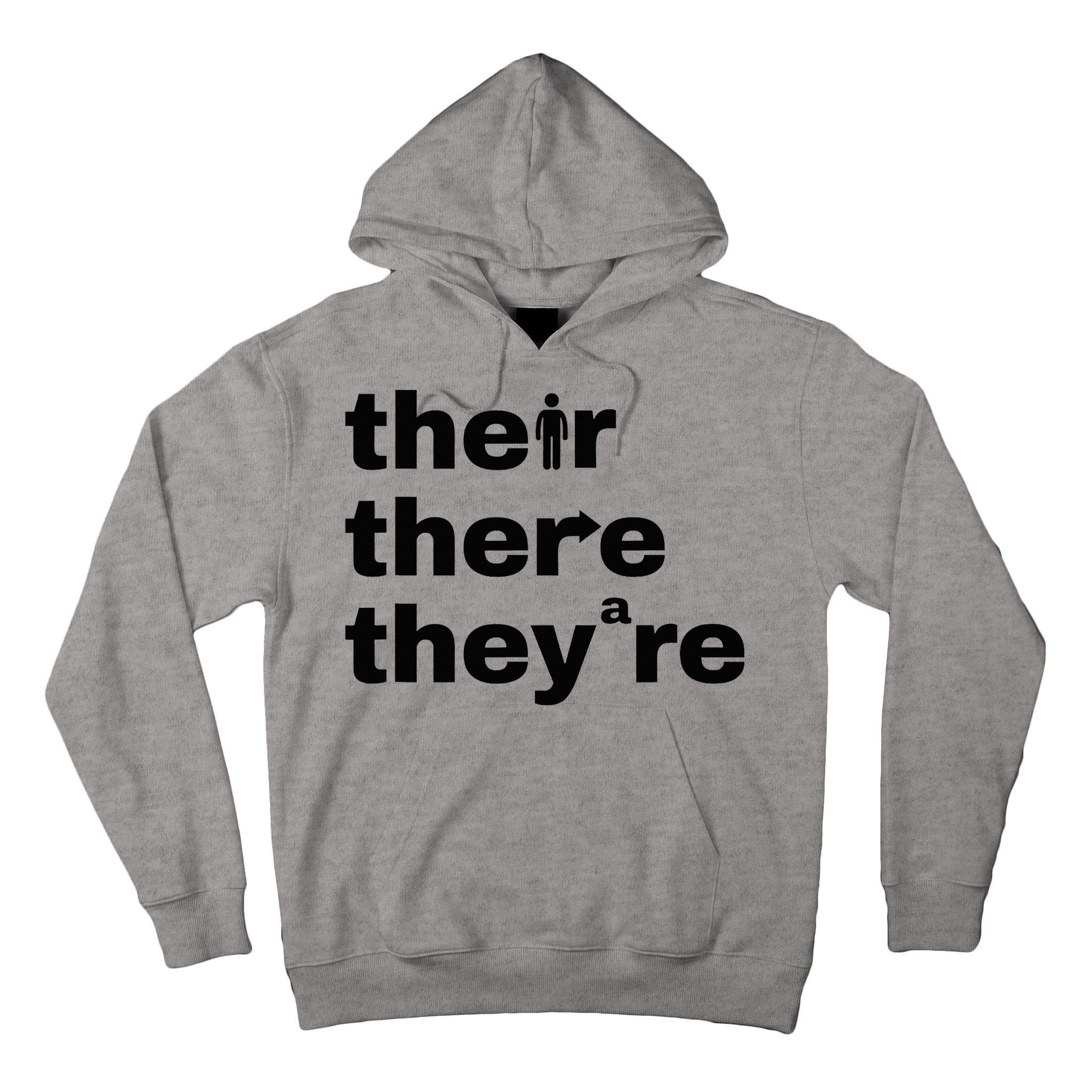 Grammar Geek Hilarious English Classroom Humor Tall Hoodie
