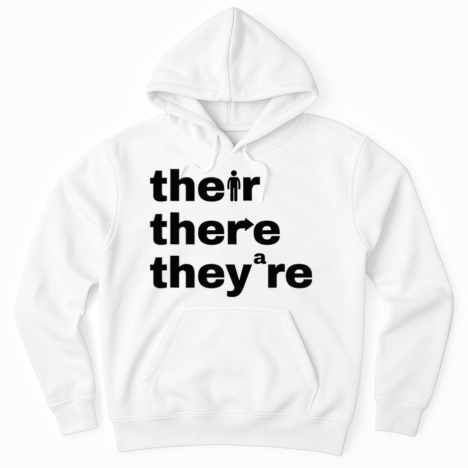 Grammar Geek Hilarious English Classroom Humor Hoodie