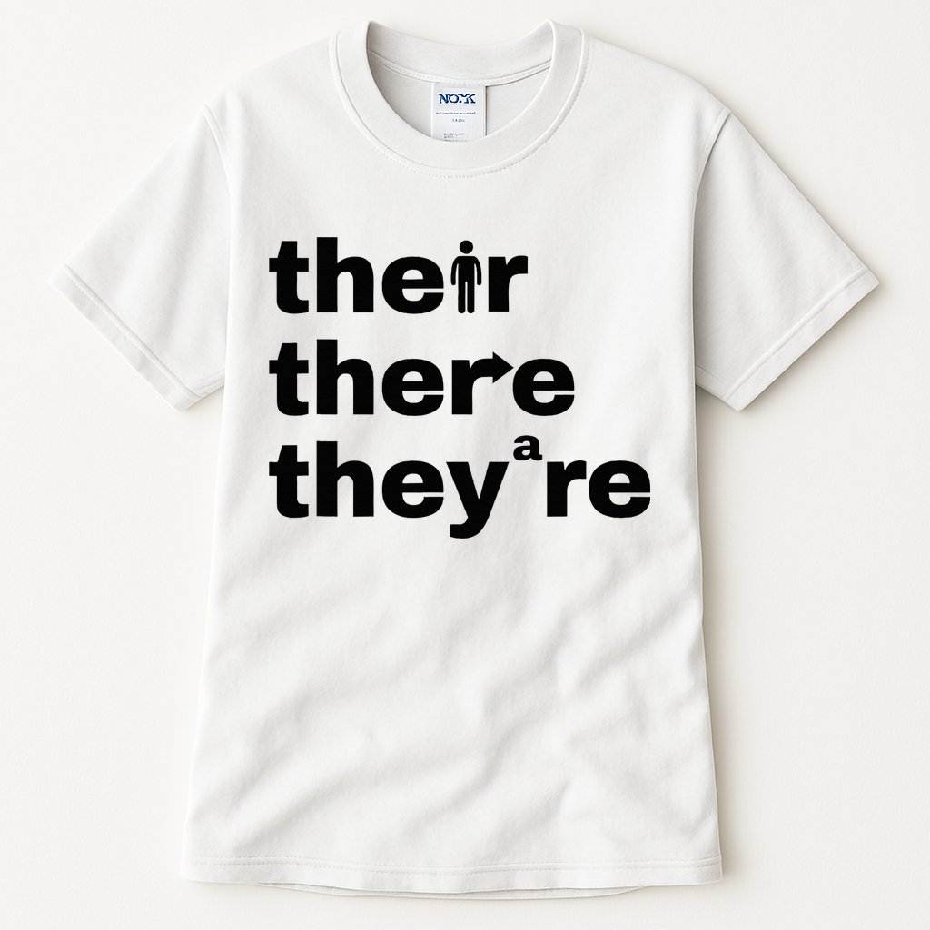 Grammar Geek Hilarious English Classroom Humor Tall T-Shirt