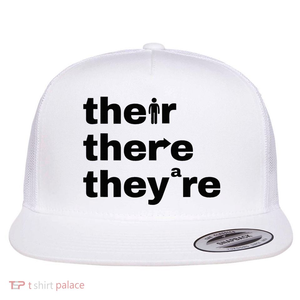 Grammar Geek Hilarious English Classroom Humor Flatbill Hat