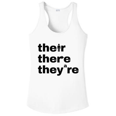 Grammar Geek Hilarious English Classroom Humor Ladies PosiCharge Competitor Racerback Tank
