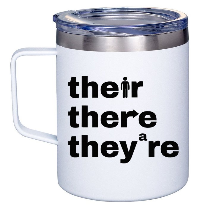 Grammar Geek Hilarious English Classroom Humor 12oz Stainless Steel Coffee Mug