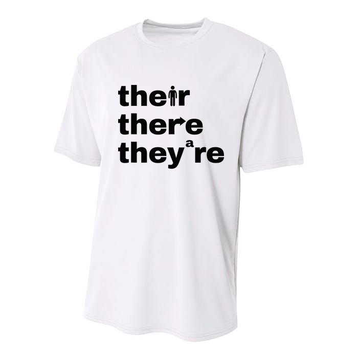 Grammar Geek Hilarious English Classroom Humor Youth Performance Sprint T-Shirt