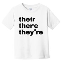 Grammar Geek Hilarious English Classroom Humor Toddler T-Shirt