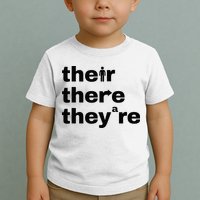 Grammar Geek Hilarious English Classroom Humor Toddler T-Shirt