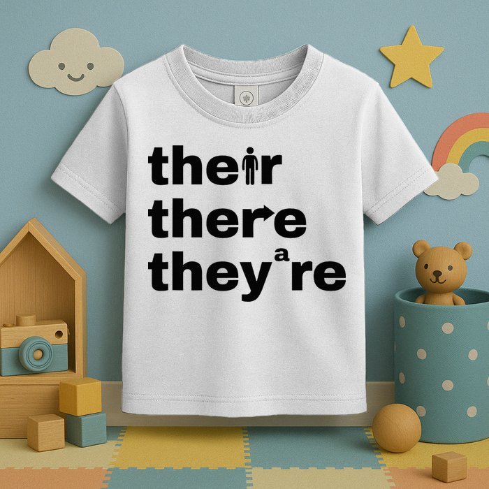 Grammar Geek Hilarious English Classroom Humor Toddler T-Shirt