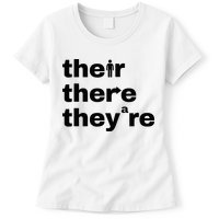 Grammar Geek Hilarious English Classroom Humor Womens T-Shirt