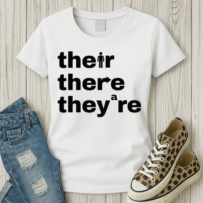 Grammar Geek Hilarious English Classroom Humor Womens T-Shirt