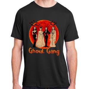 Ghoul Gang Horror Goth Queens Halloween Bride Funny Retro Adult ChromaSoft Performance T-Shirt