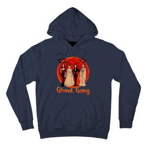 Ghoul Gang Horror Goth Queens Halloween Bride Funny Retro Hoodie