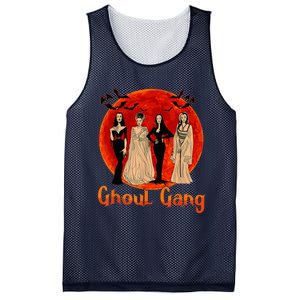 Ghoul Gang Horror Goth Queens Halloween Bride Funny Retro Mesh Reversible Basketball Jersey Tank